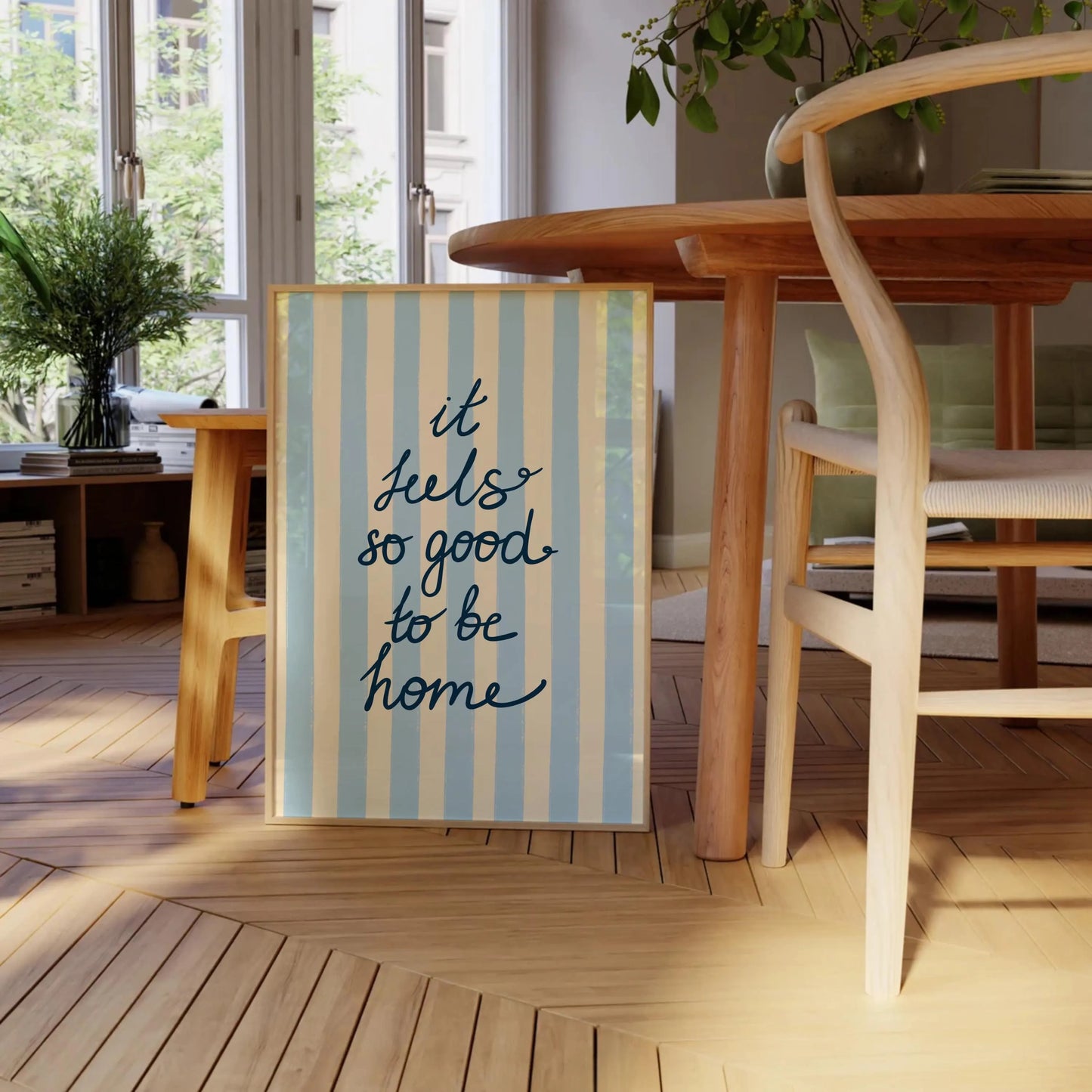 It Feels So Good To Be Home Print