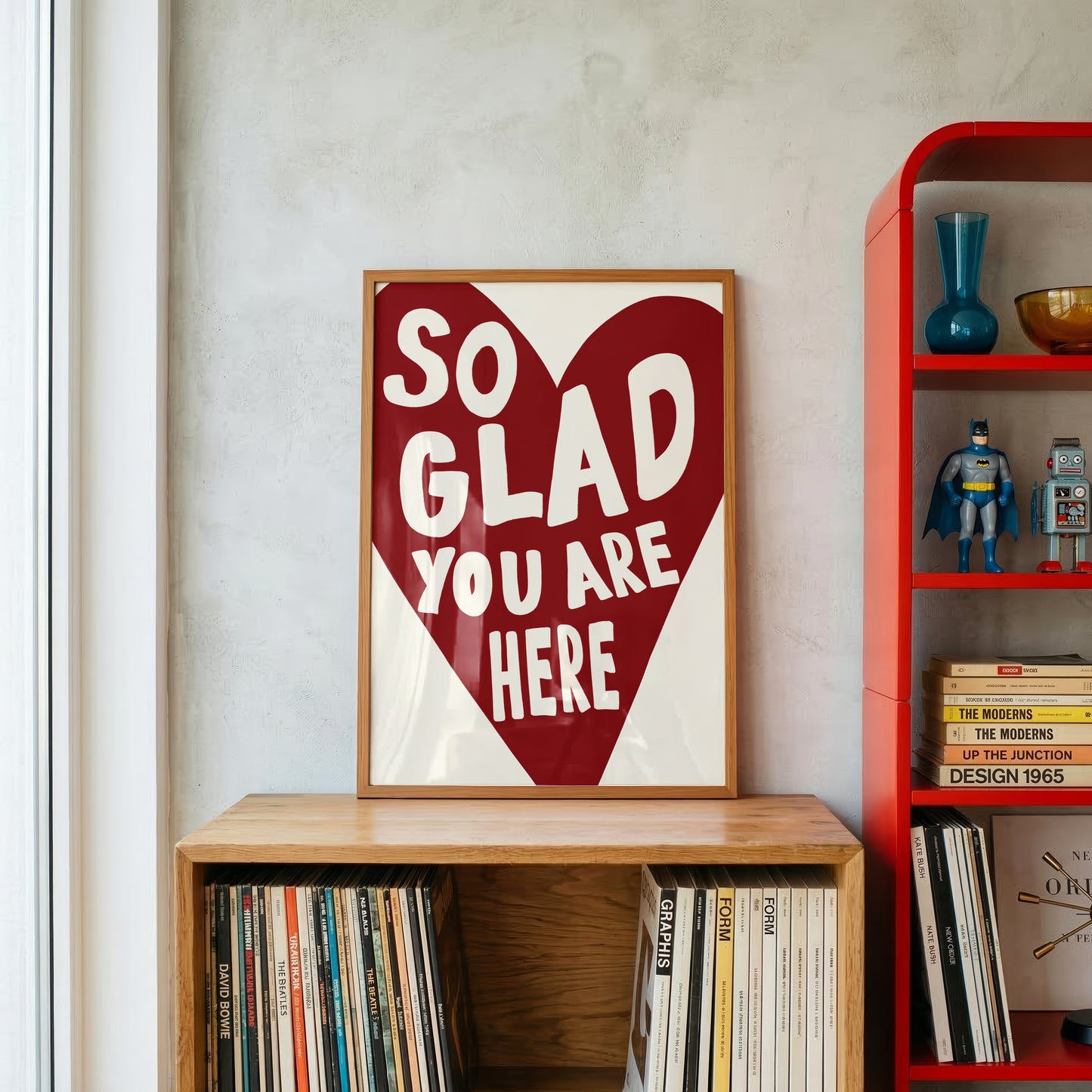 So Glad You Are Here Print