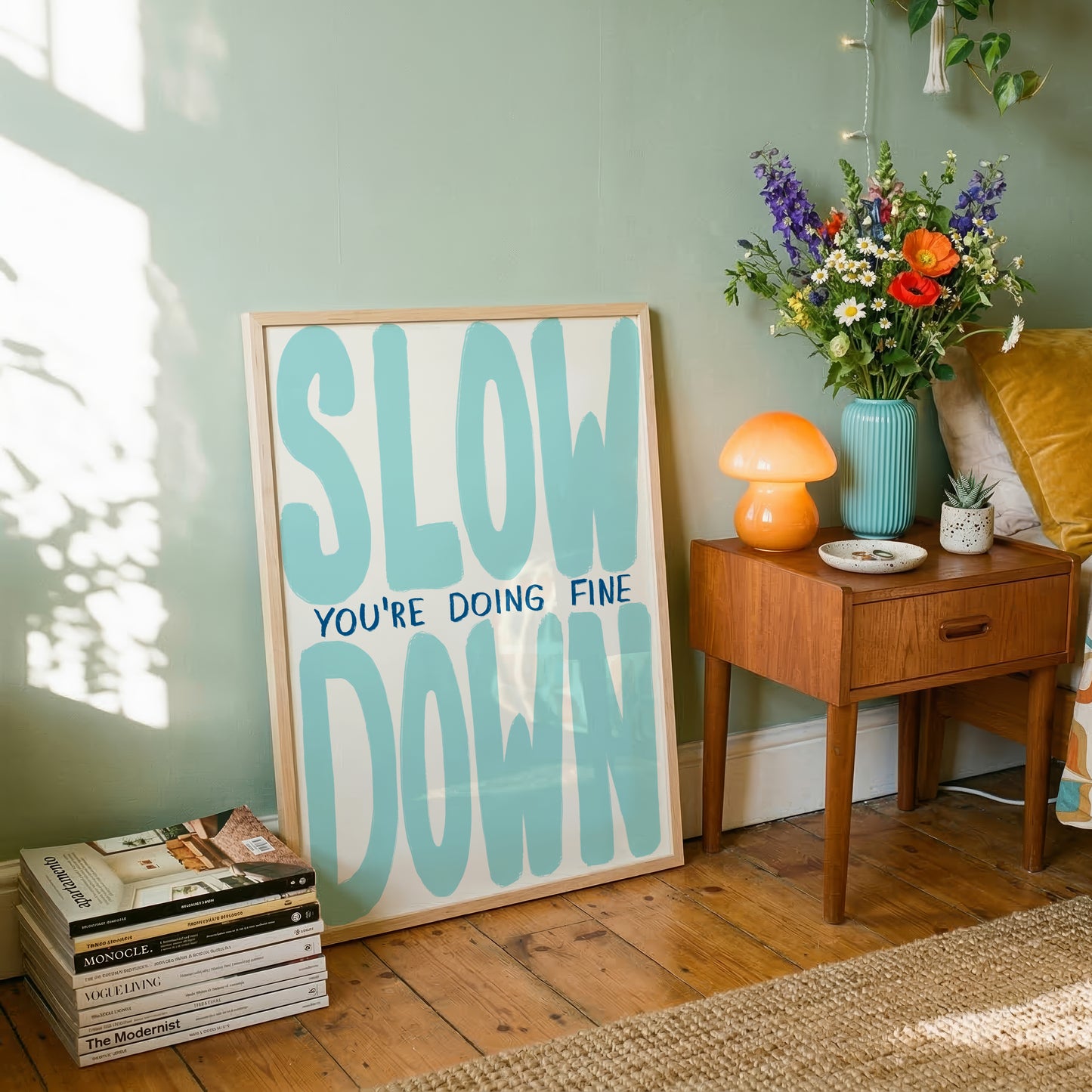 Slow Down You're Doing Fine Print