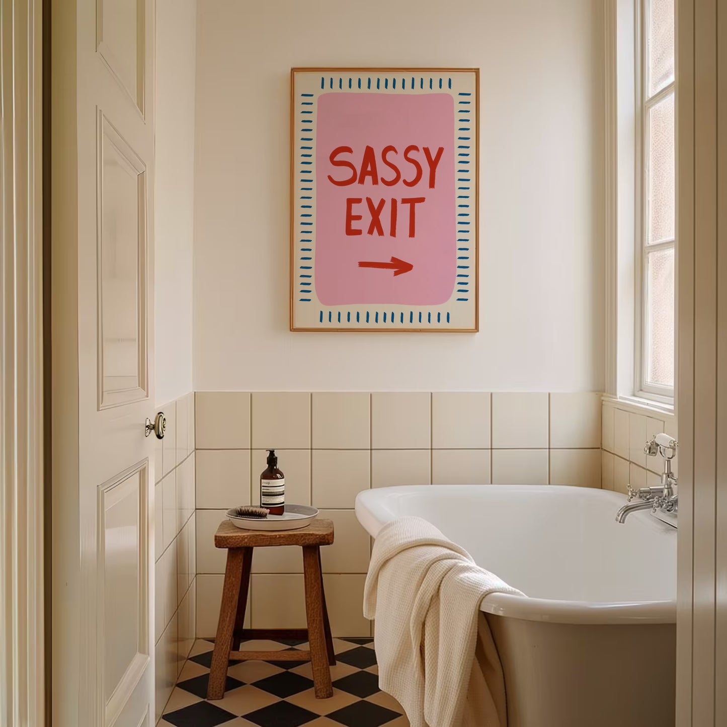 Sassy Exit Print