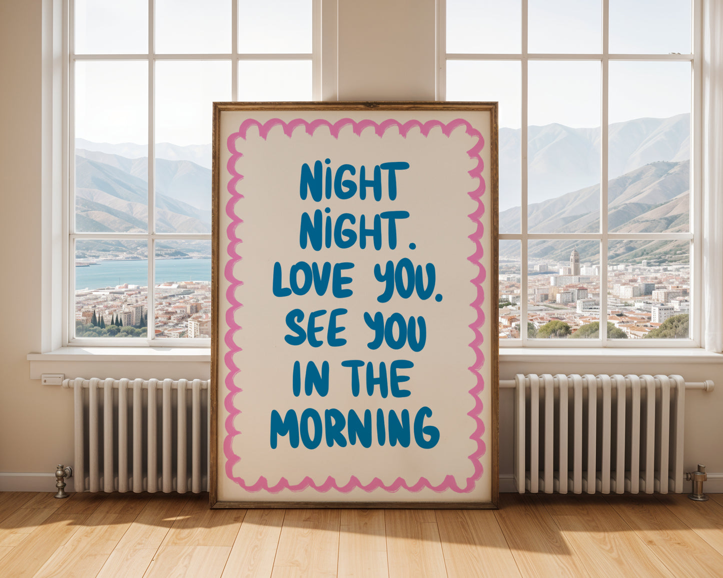 Night Night Love You Print