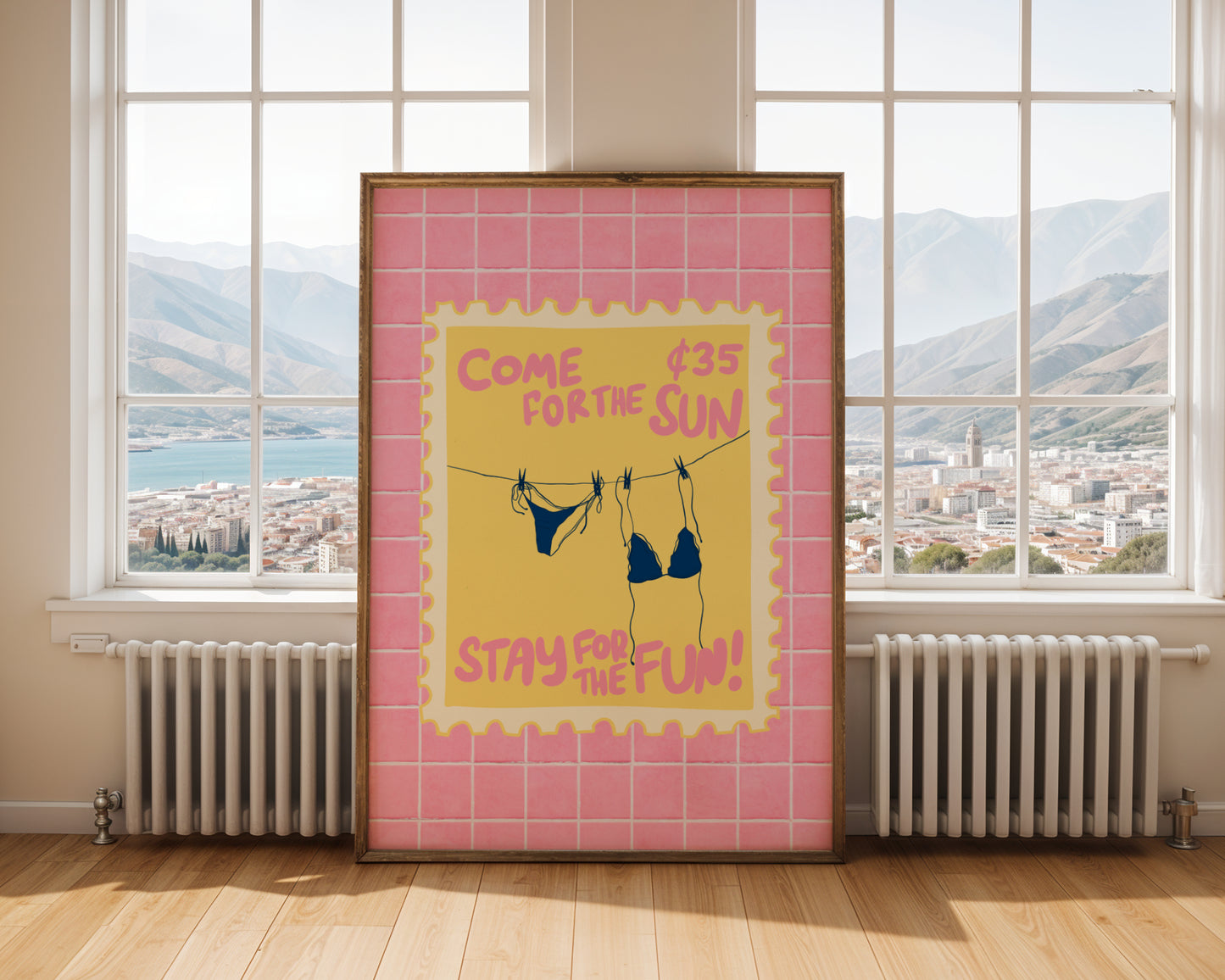 Bikini Coastal Print