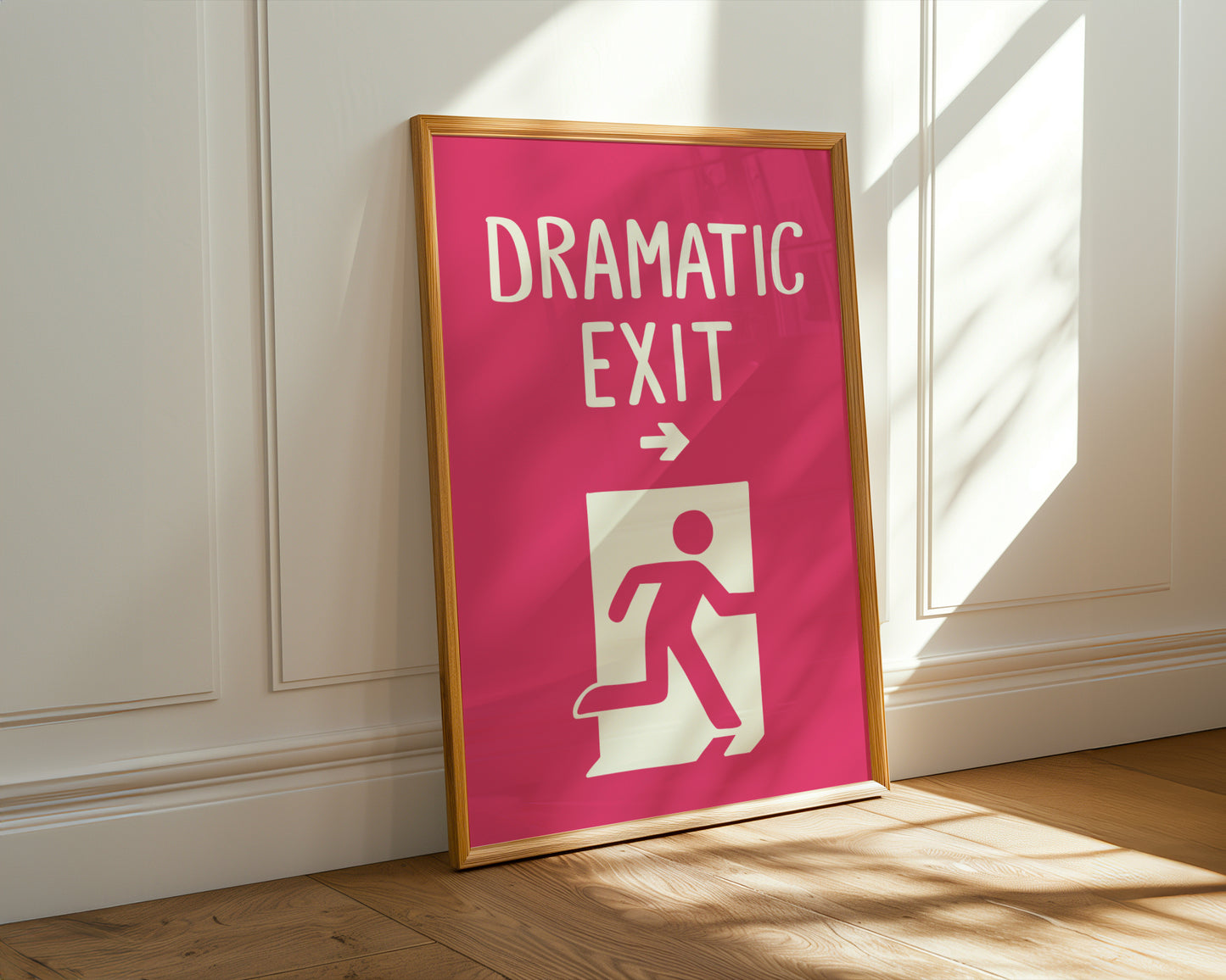 Dramatic Exit Print