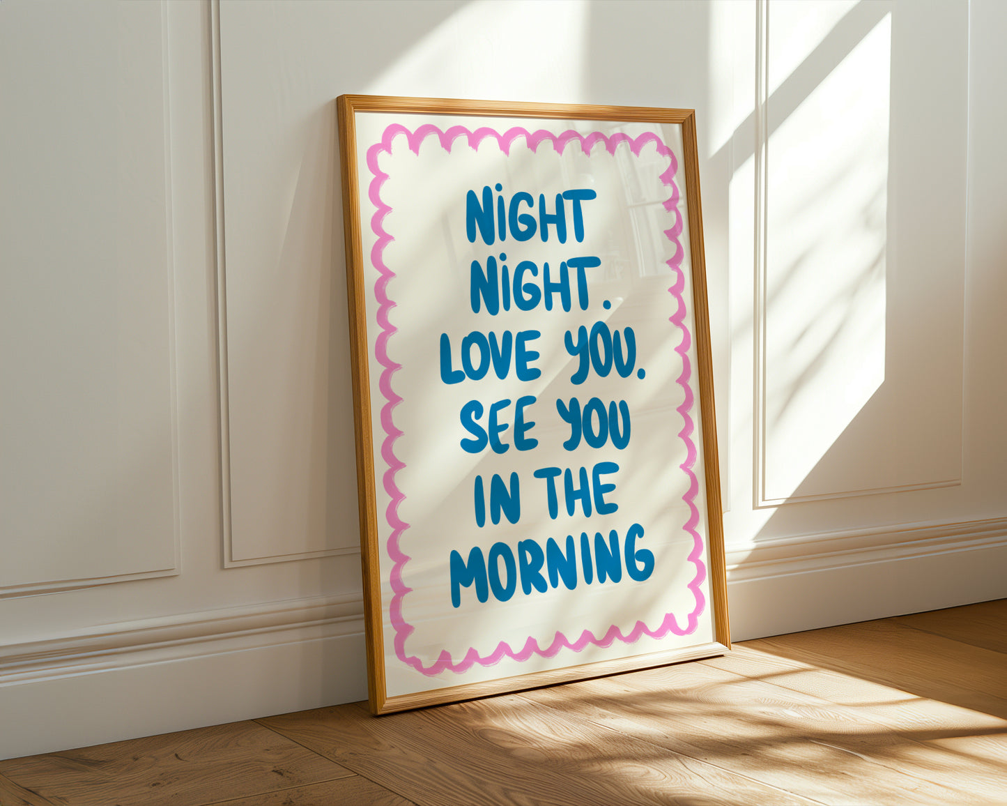 Night Night Love You Print