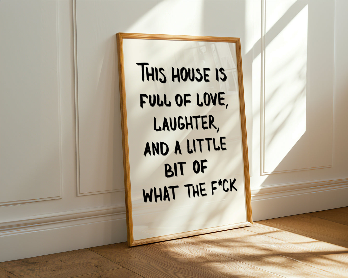 House Full Of Love Print