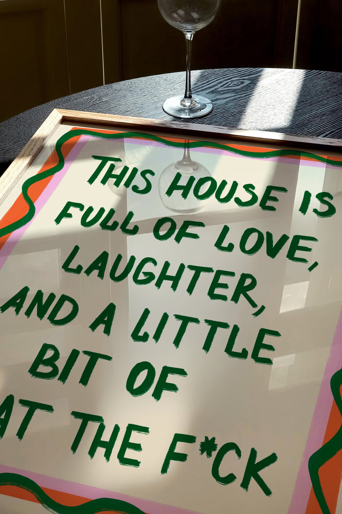 House Full Of Love Print