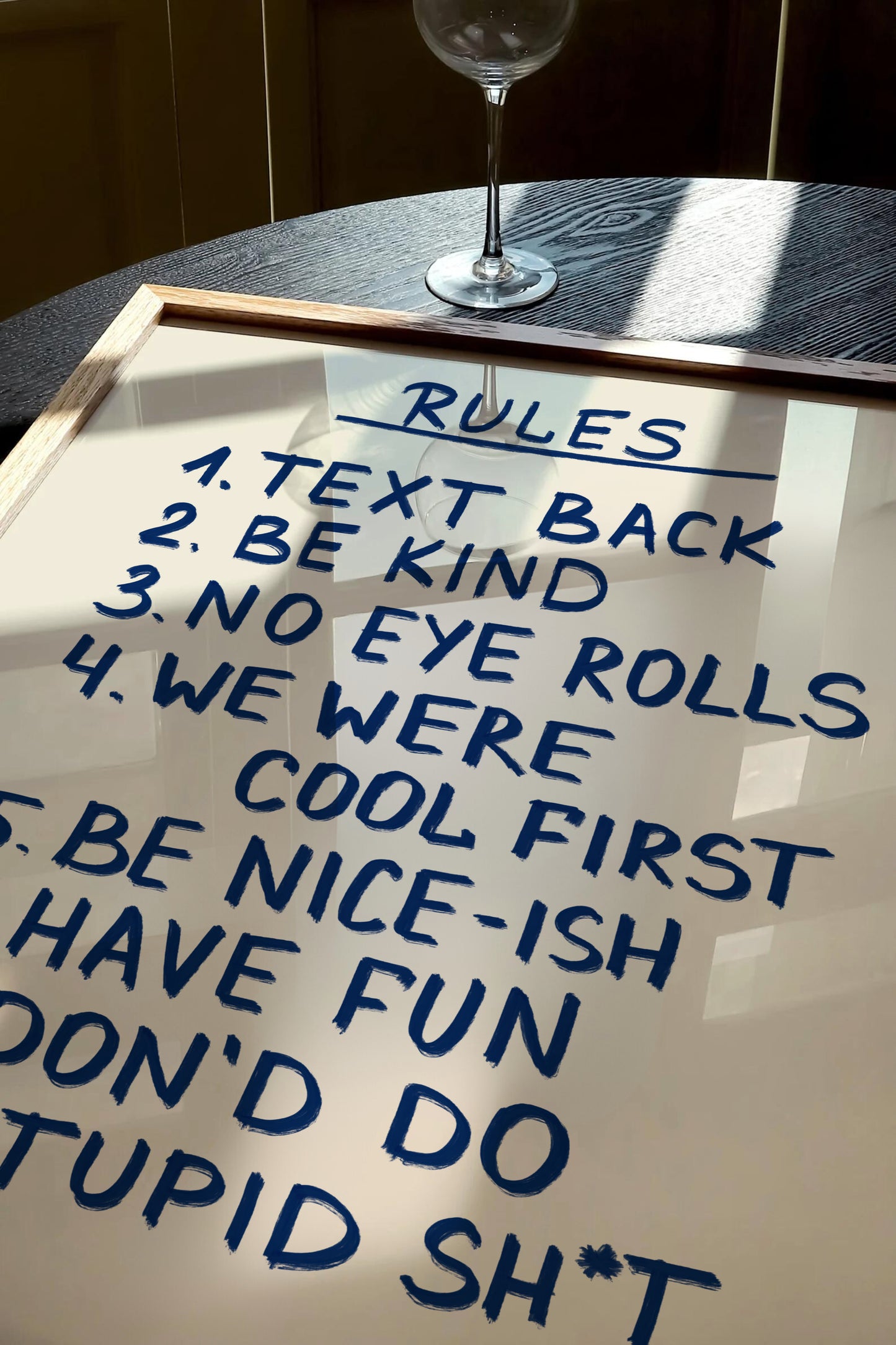 Parents Rules Print