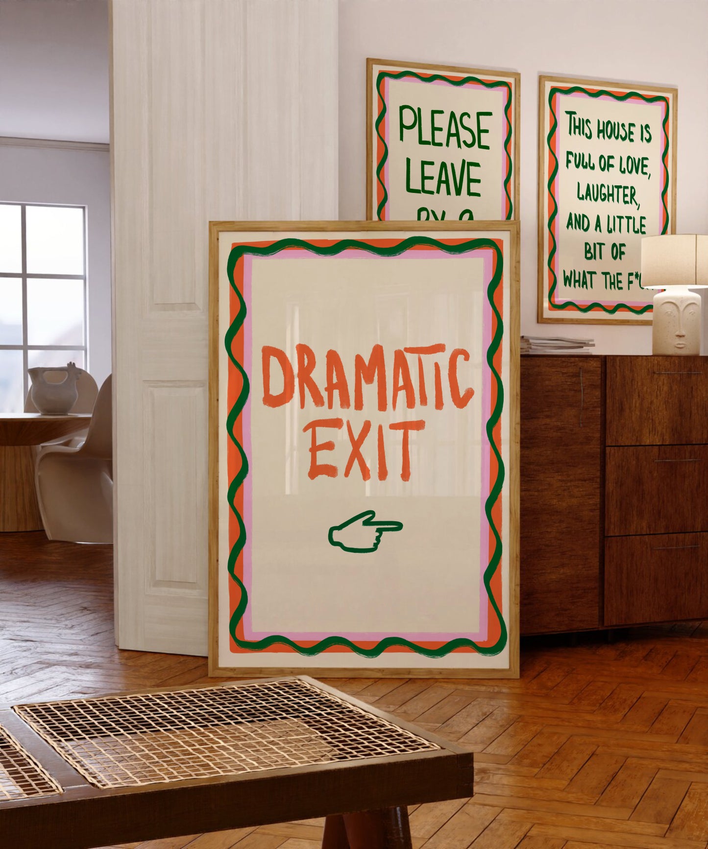 Dramatic Exit Print