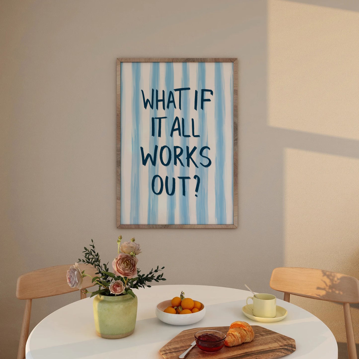 What If It All Works Out Print