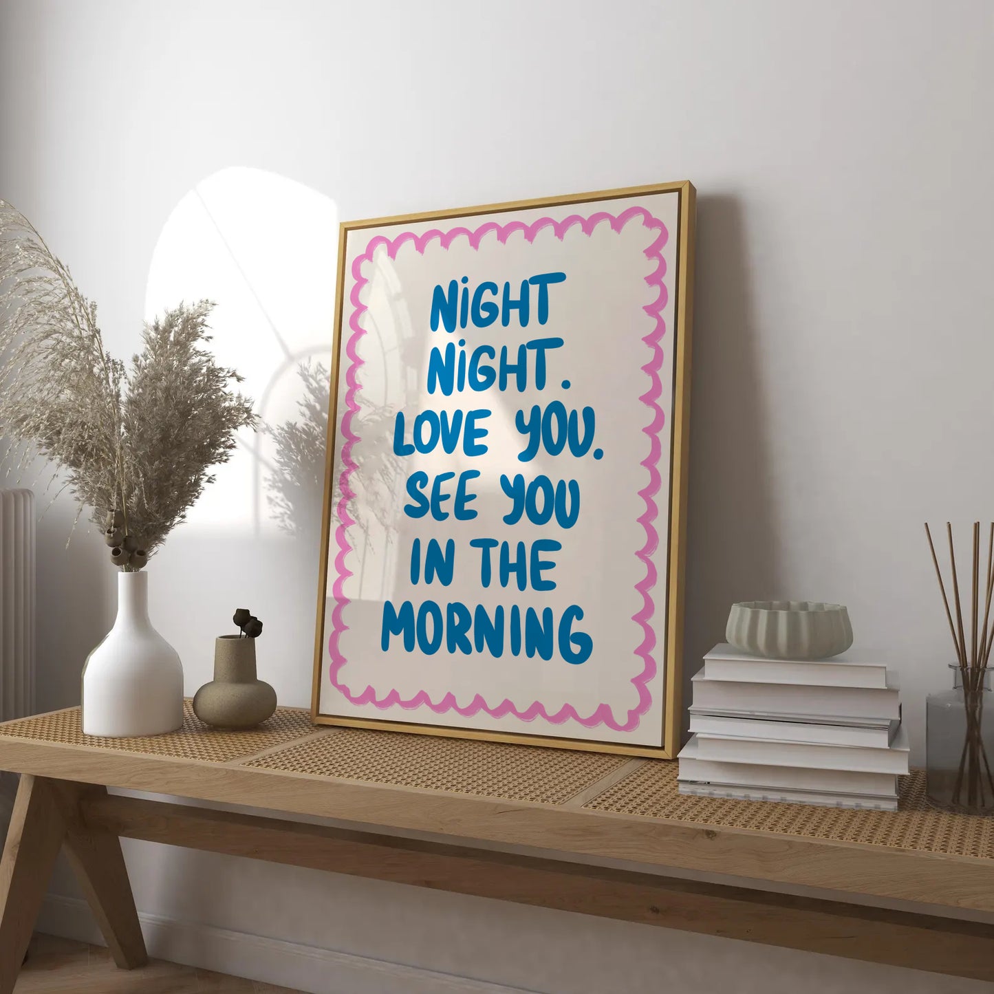 Night Night Love You Print