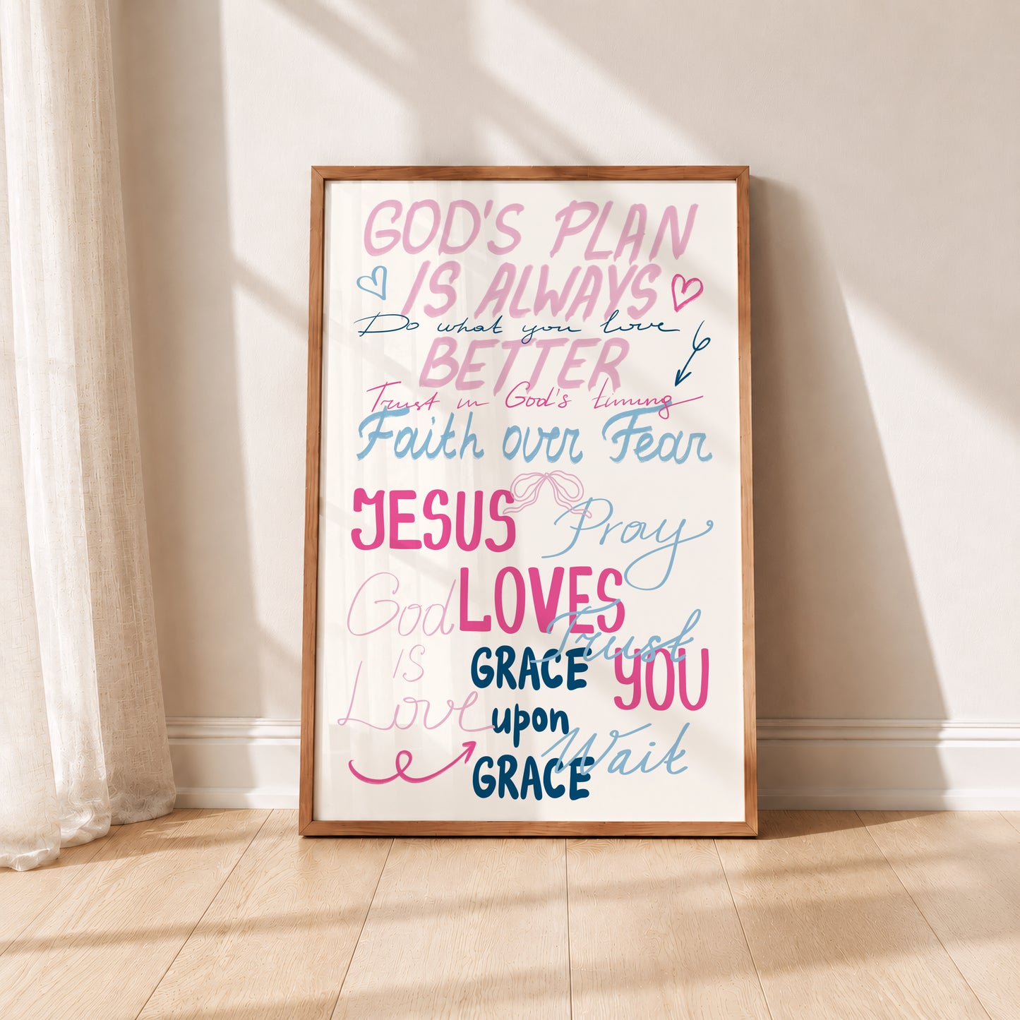 God's Plan Is Always Better Print