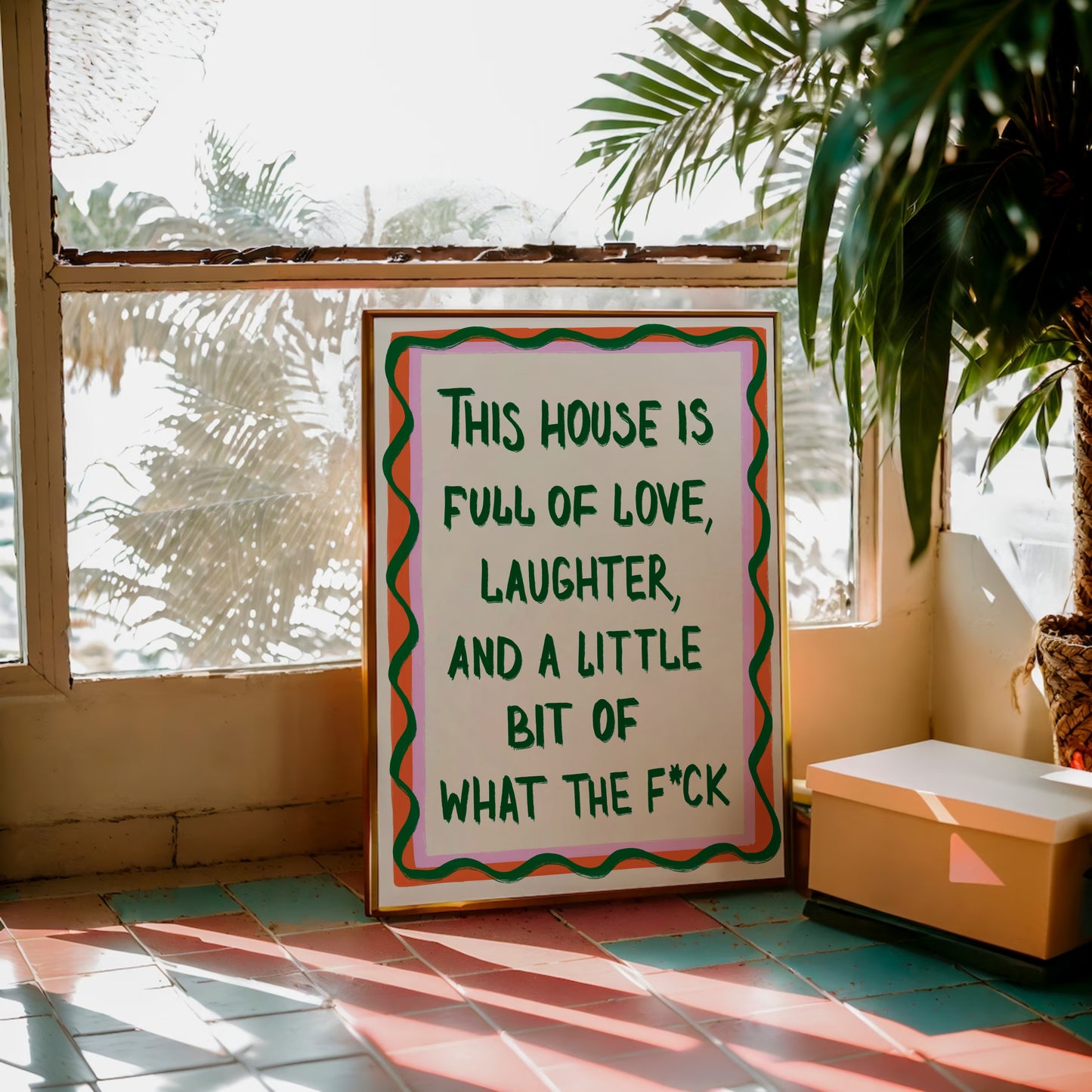 House Full Of Love Print