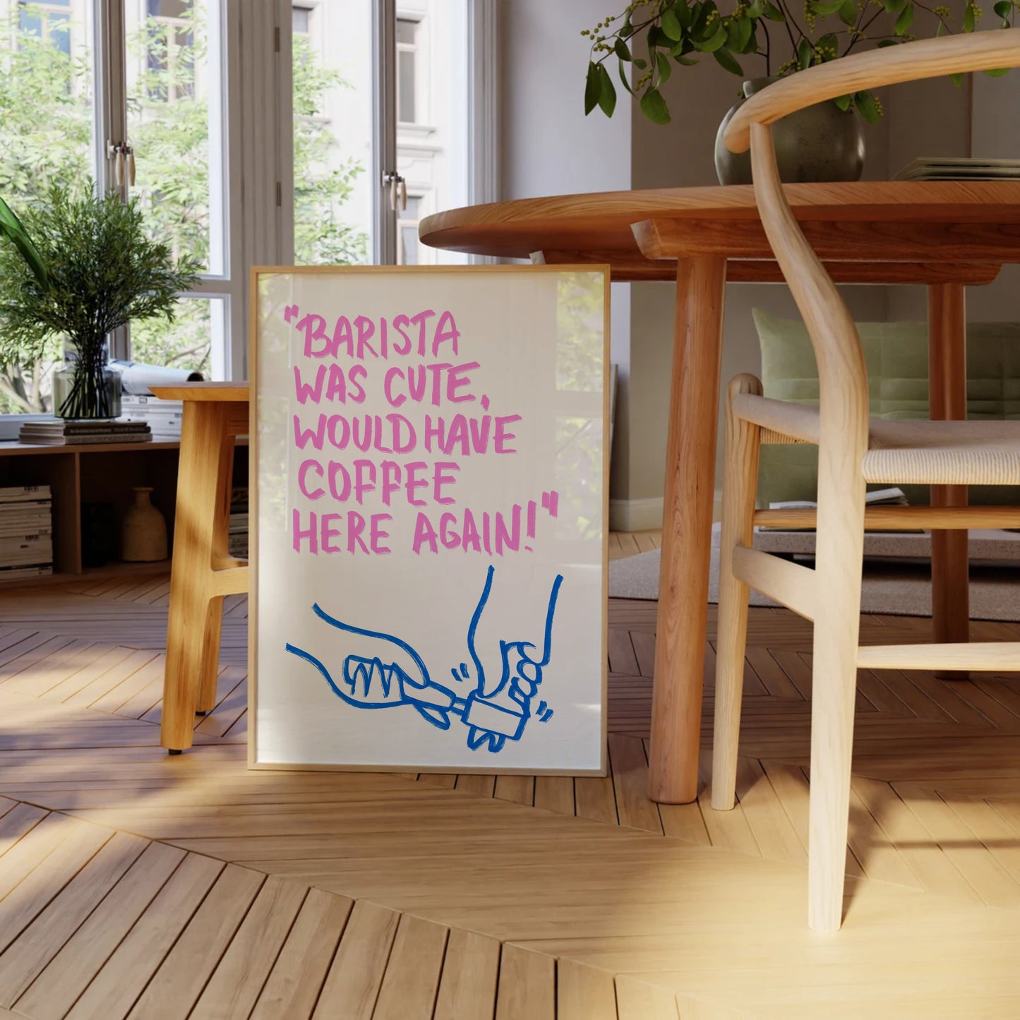 Barista Was Cute Print
