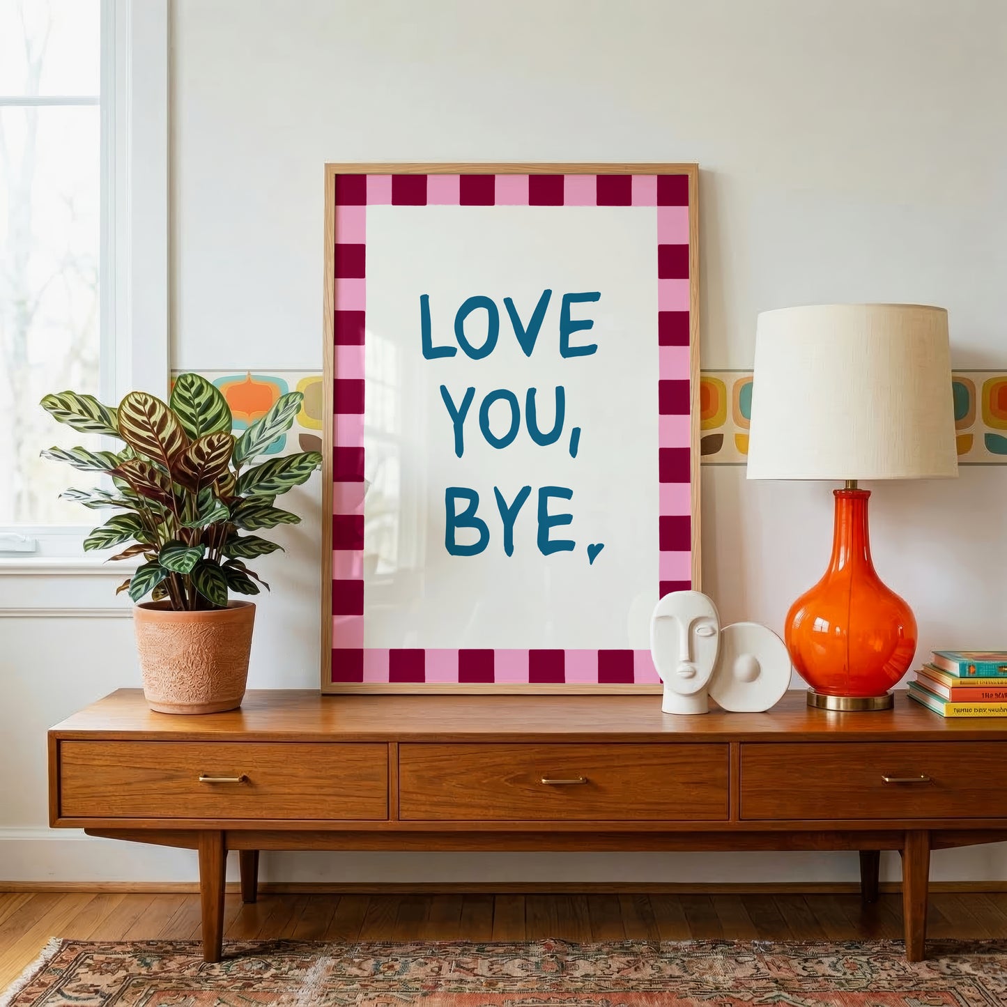 Love You Bye Print