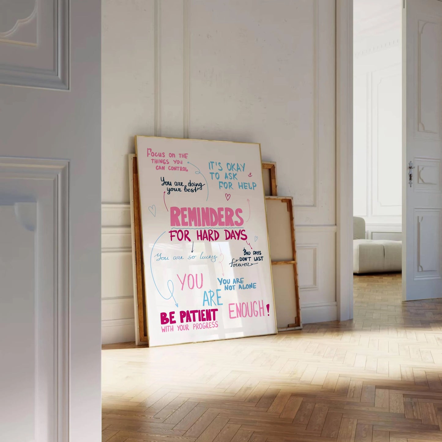 Reminders For Hard Days Print