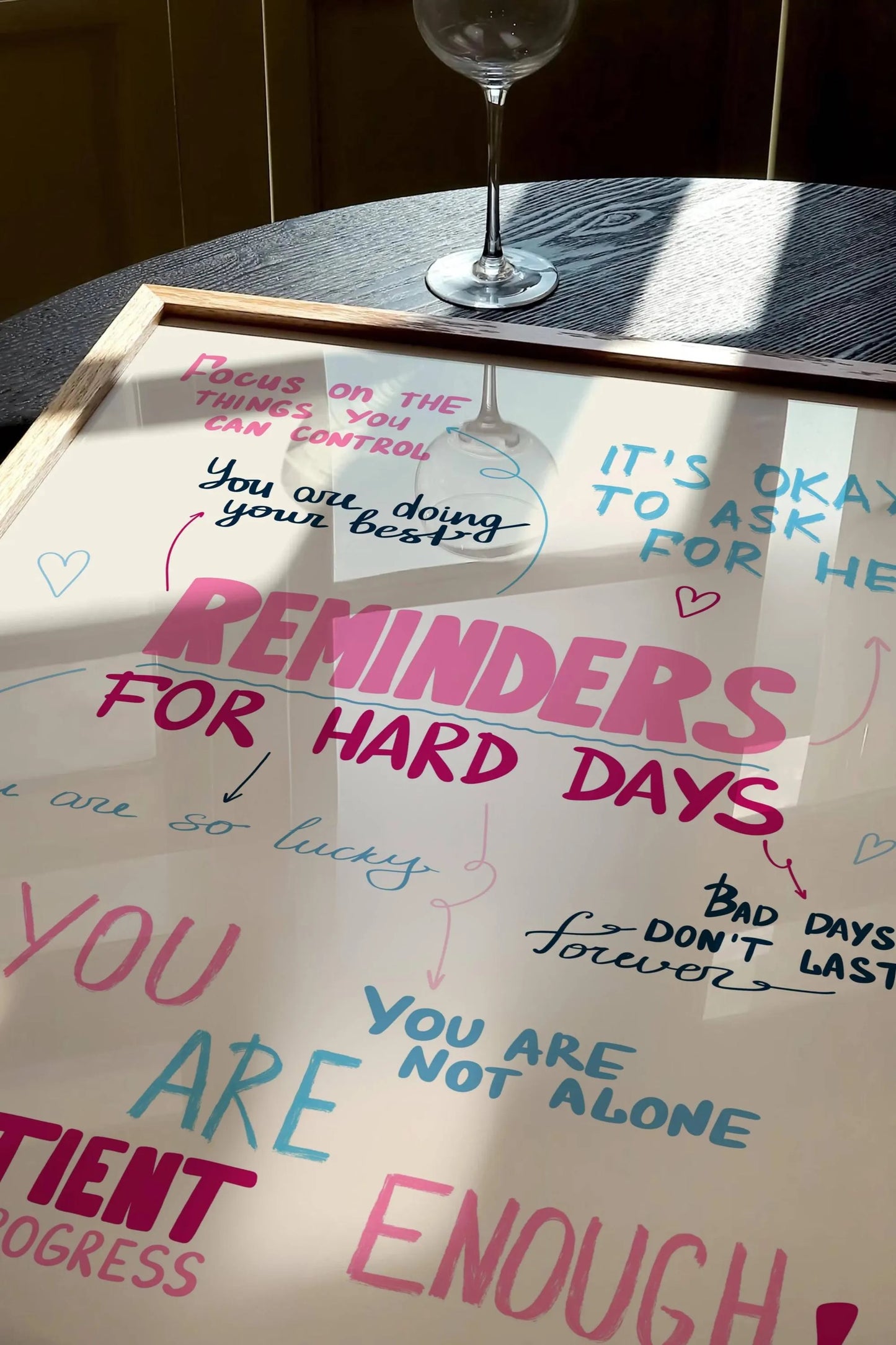 Reminders For Hard Days Print