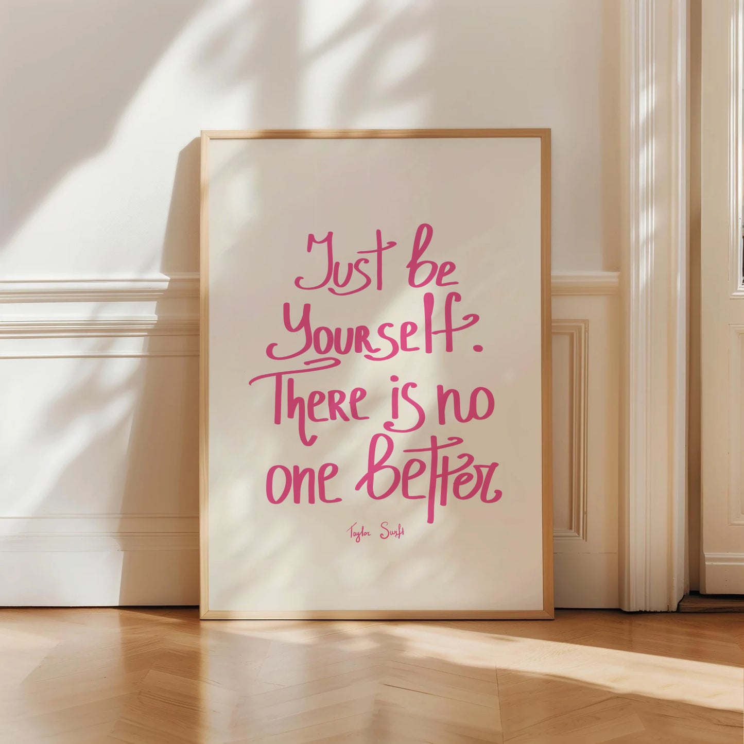 Just Be Yourself Print
