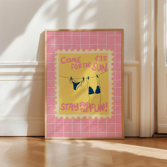 Bikini Coastal Print