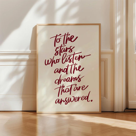 Dreams That Are Answered Print