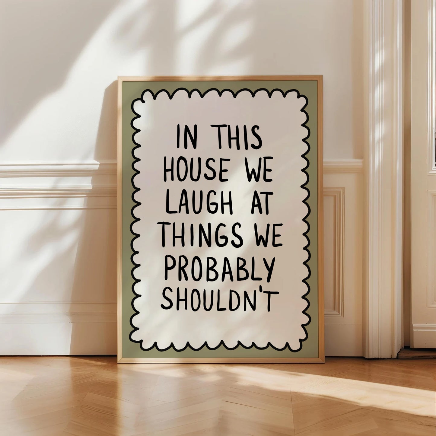 Funny Family Home Print