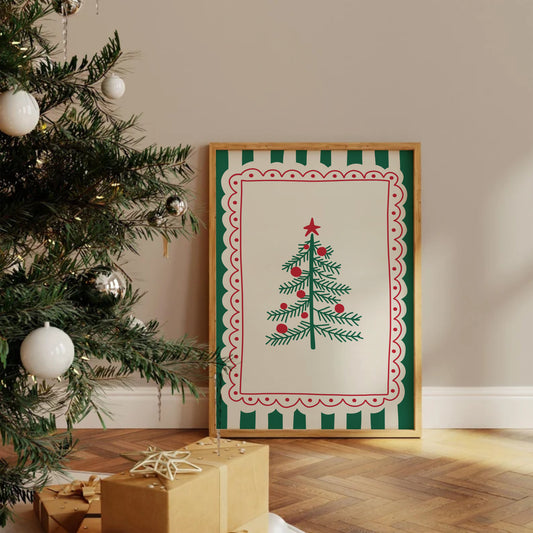 Christmas Tree Print