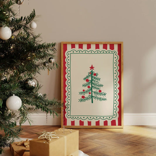Christmas Tree Print