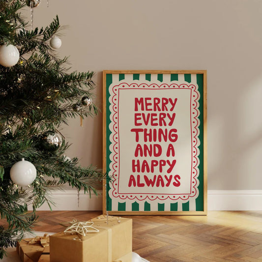 Merry Everything Print