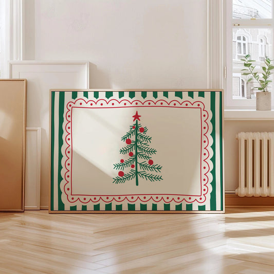 Christmas Tree Print