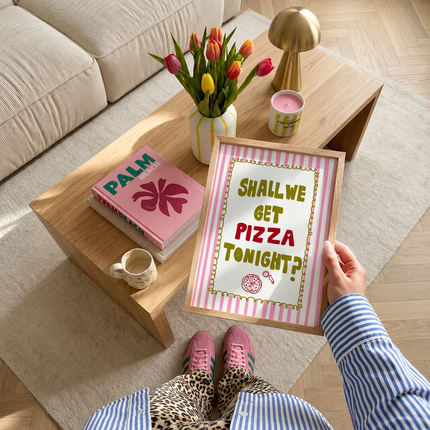 Shall We Get Pizza Tonight Print