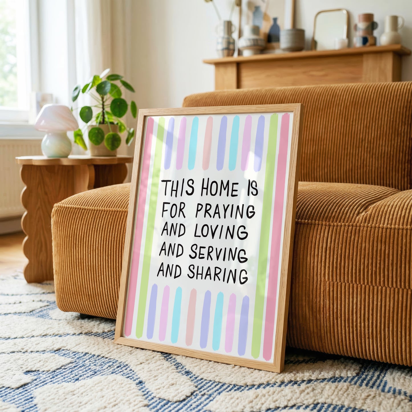 This Home Is For Praying And Loving