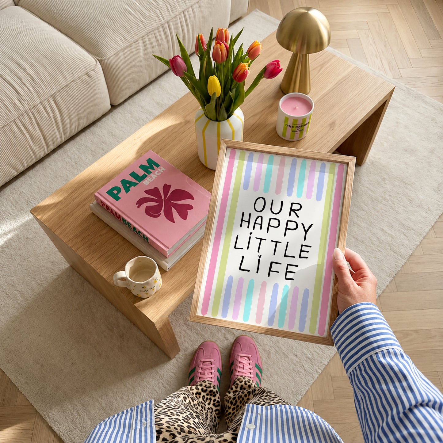Our Happy Little Life Print