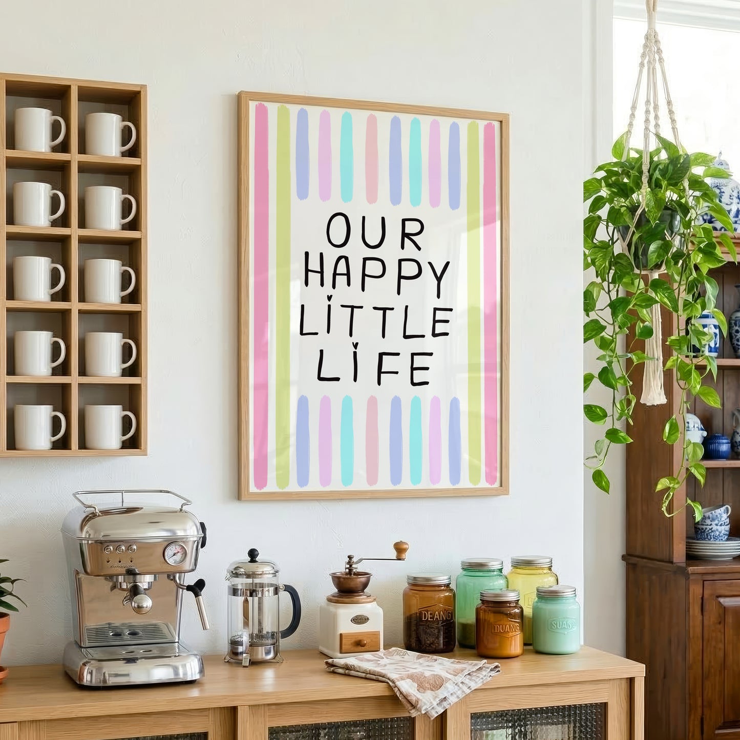 Our Happy Little Life Print