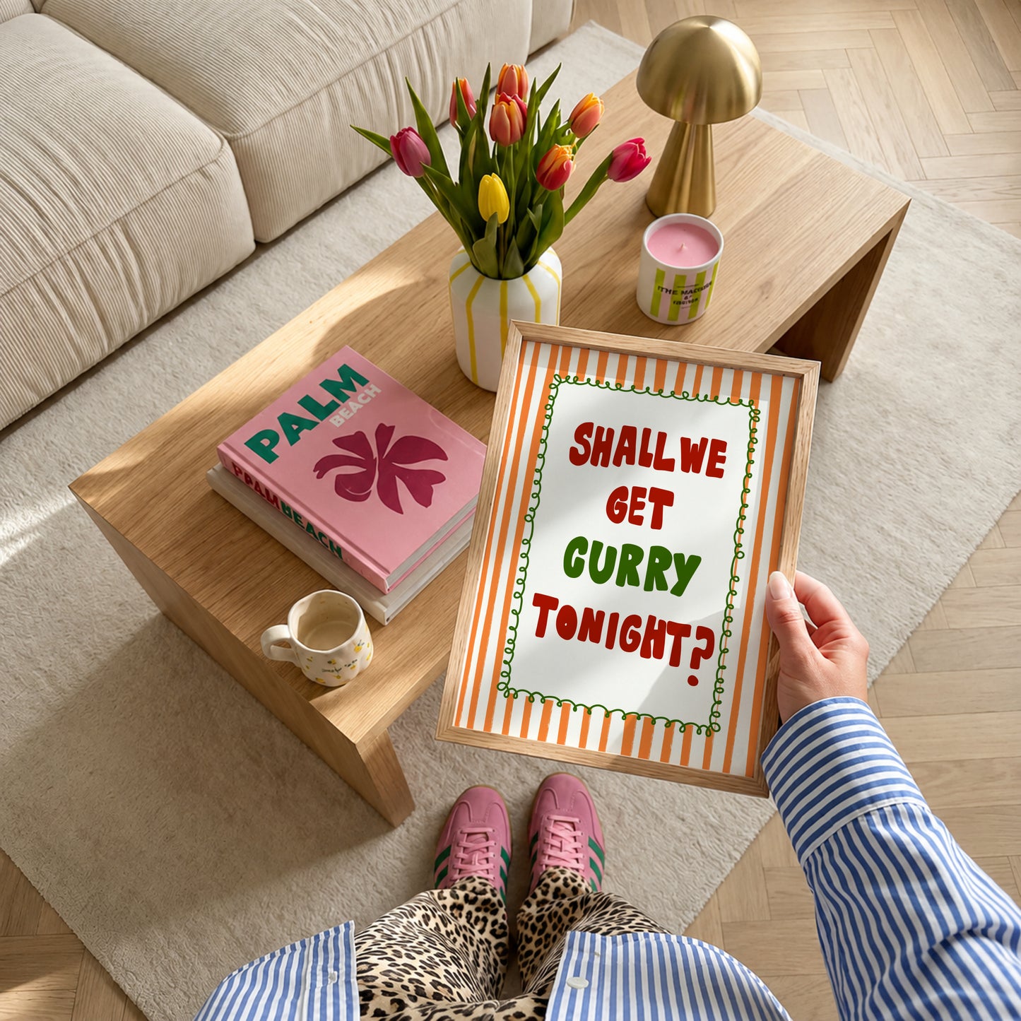 Shall We Get Curry Tonight Print