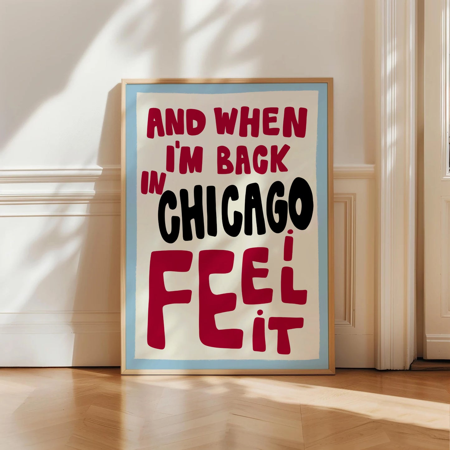 Back In Chicago Print