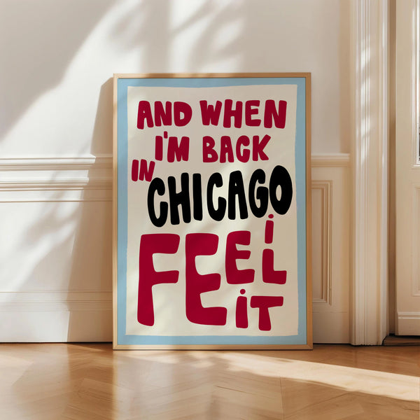 Back In Chicago Print