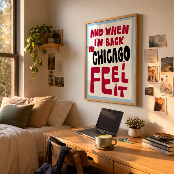Back In Chicago Print
