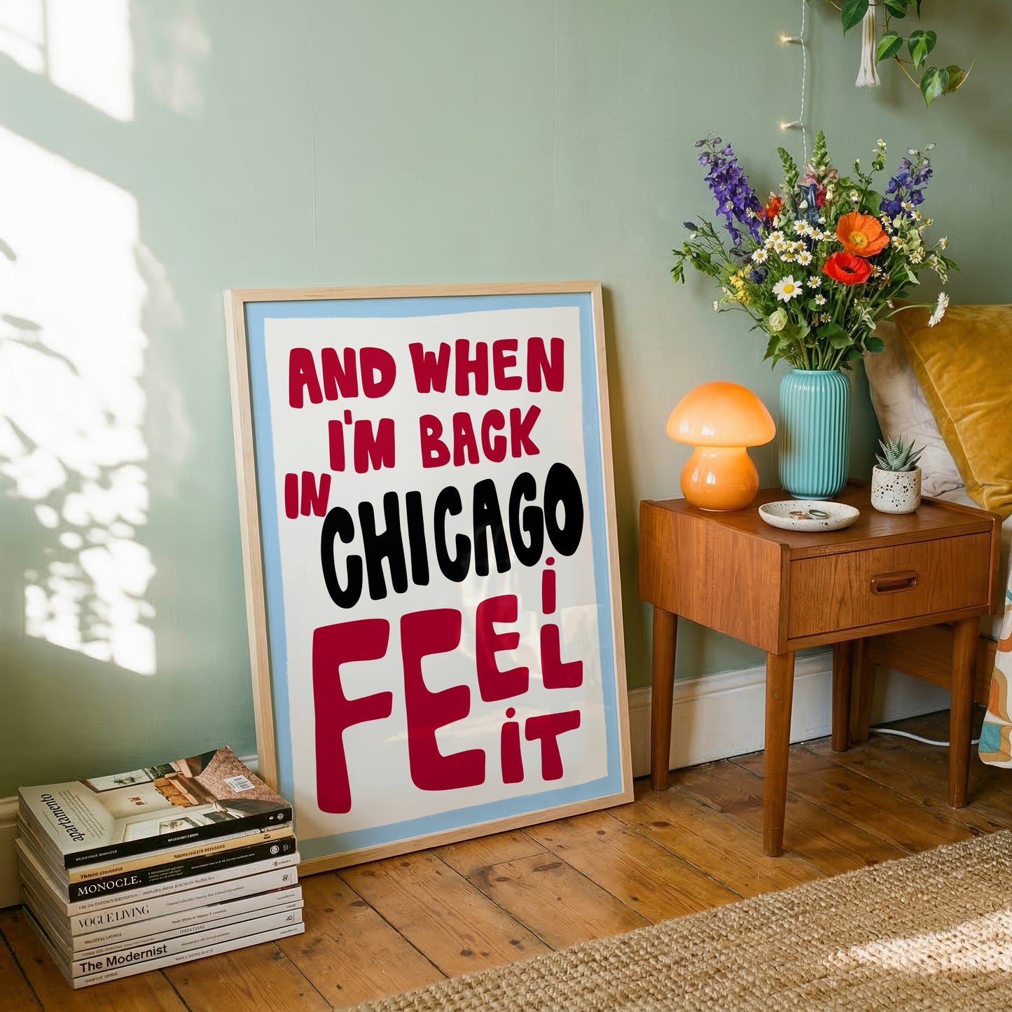 Back In Chicago Print