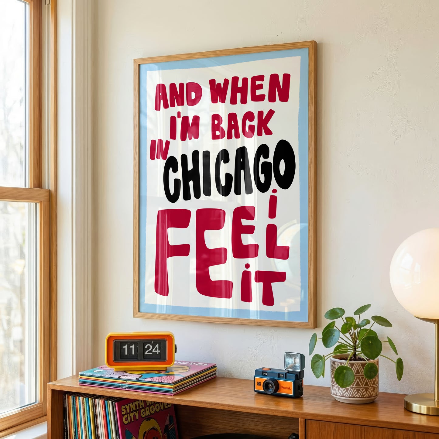 Back In Chicago Print