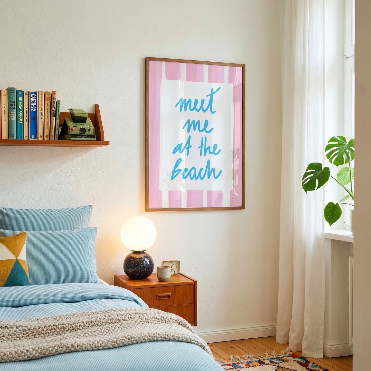 Meet Me At The Beach Print