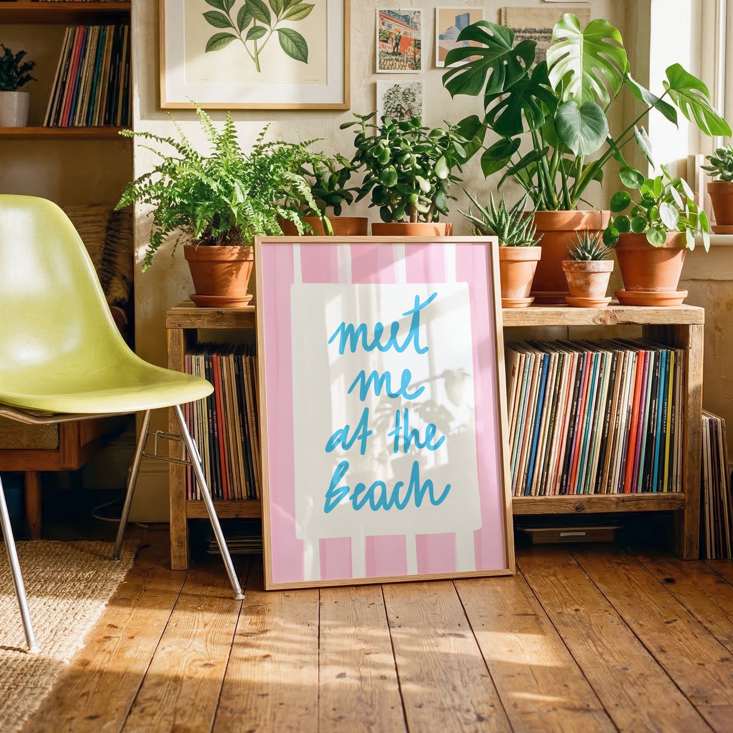 Meet Me At The Beach Print