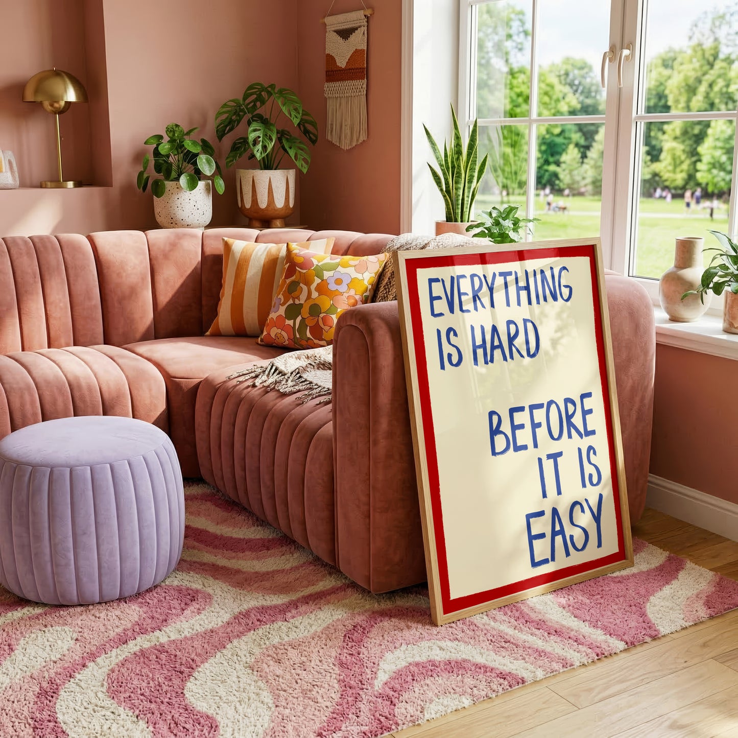 Everything Is Hard Before It Is Easy Print
