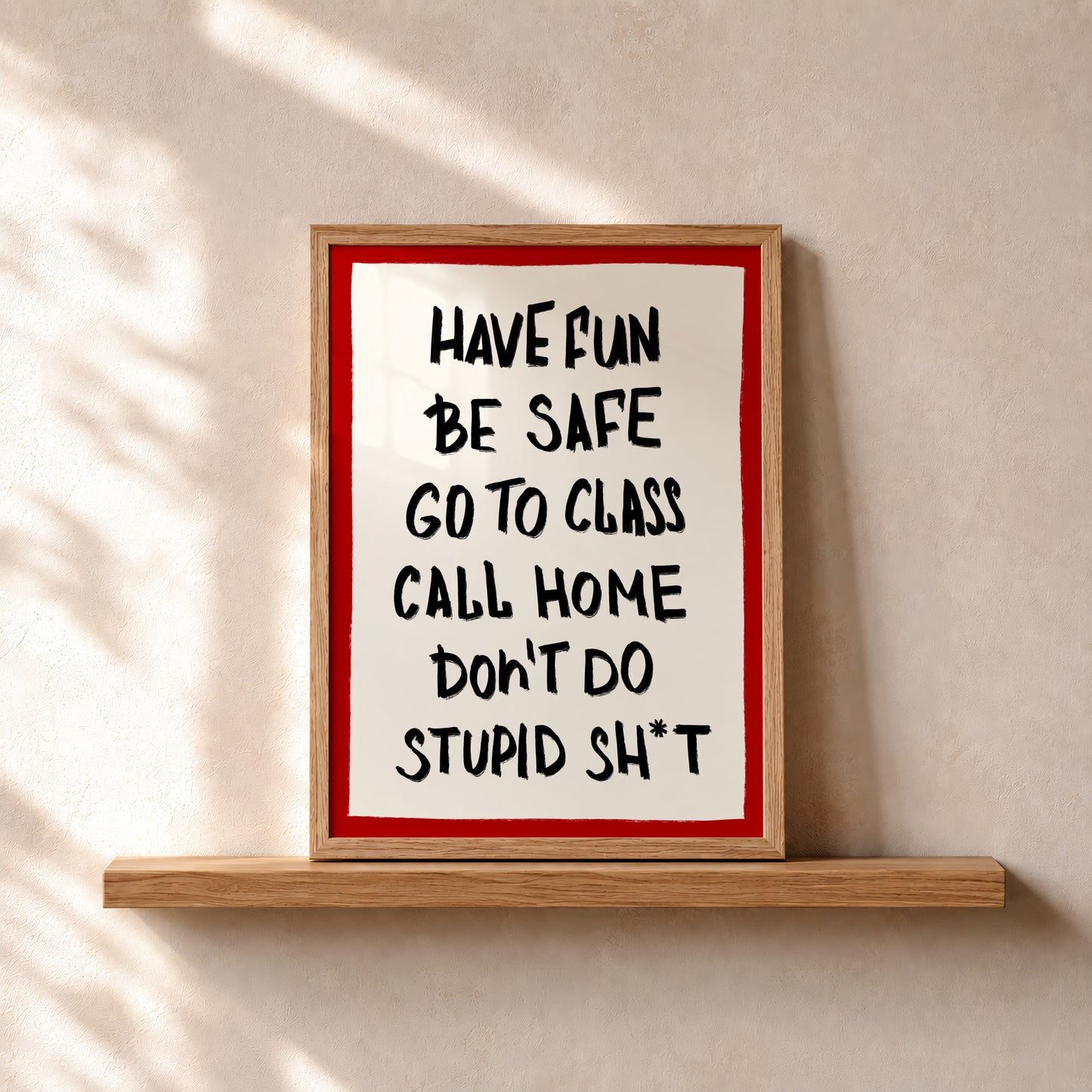 Dorm Rules Print