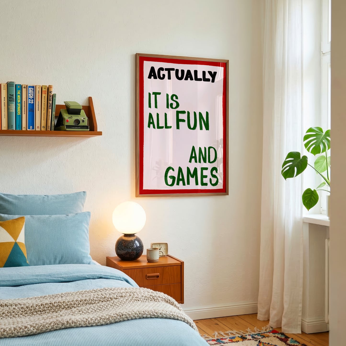 Actually It Is All Fun And Games Print