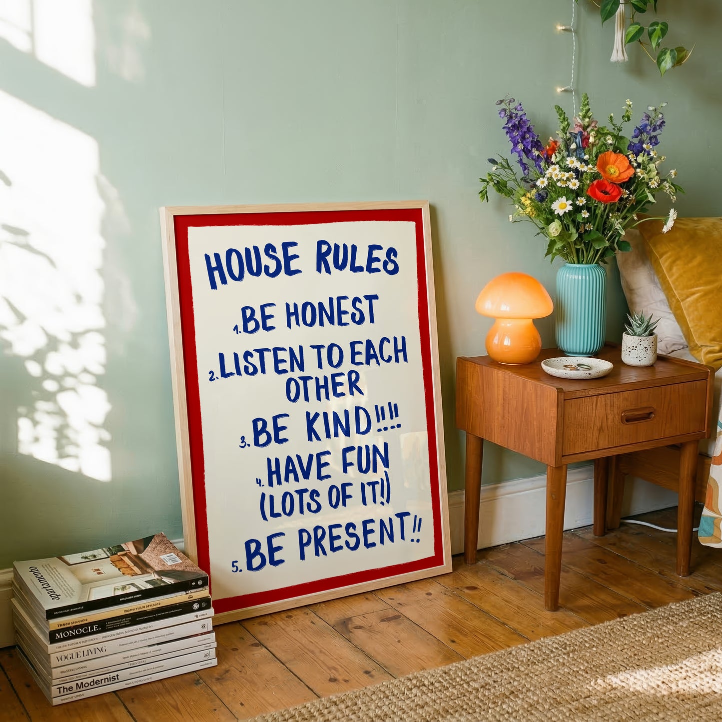 House Rules Print