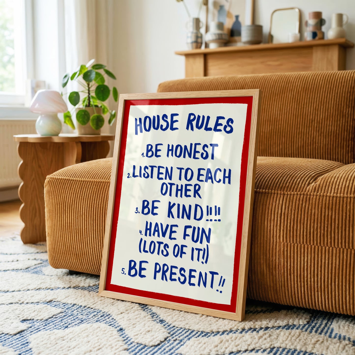 House Rules Print