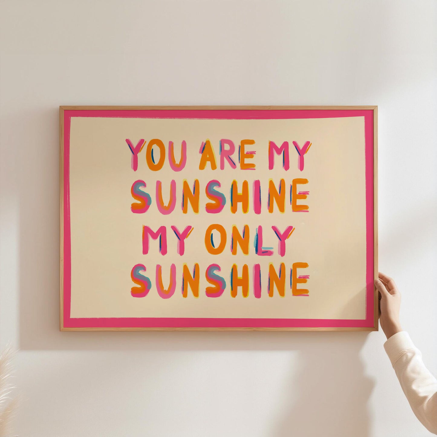You Make Me Happy Print