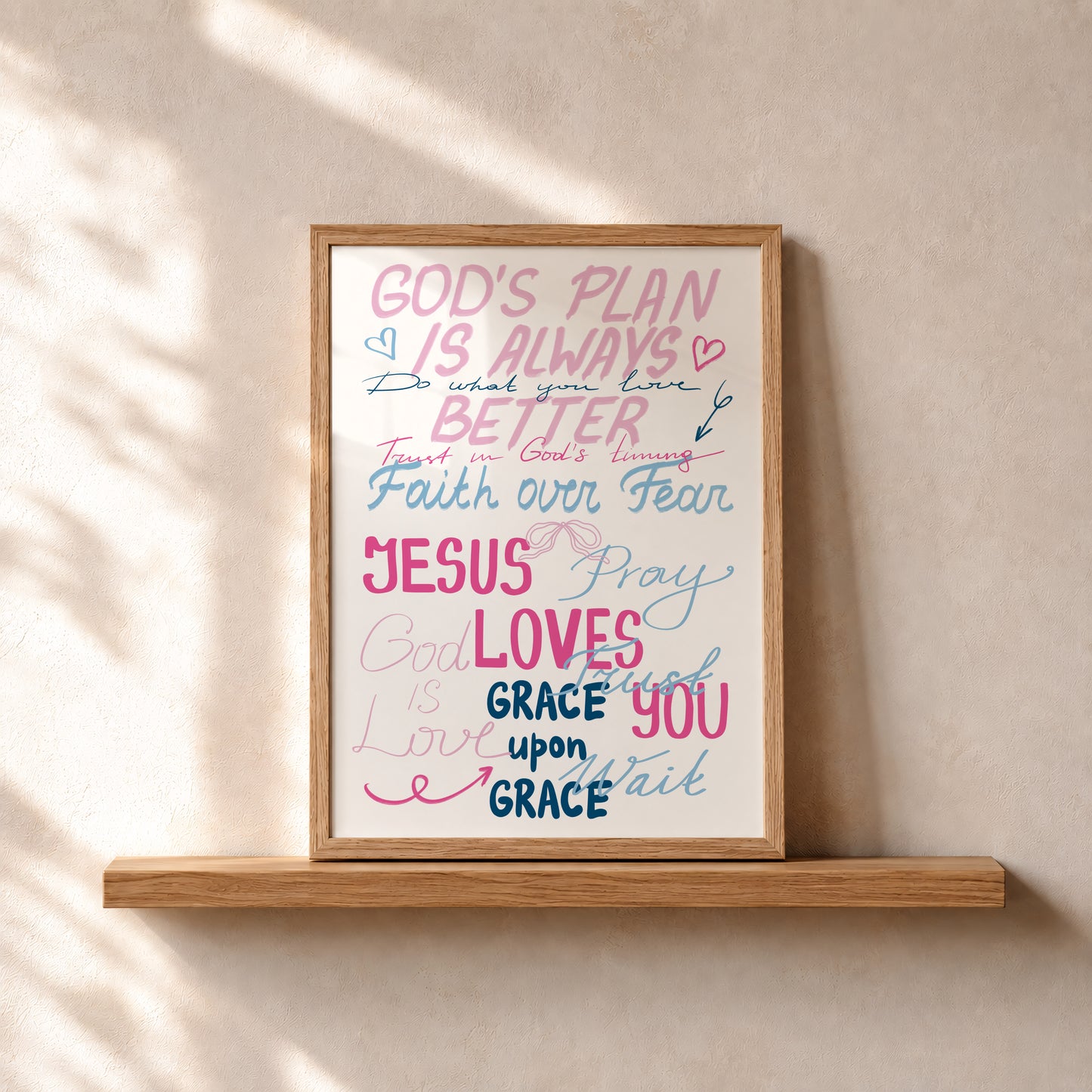 God's Plan Is Always Better Print