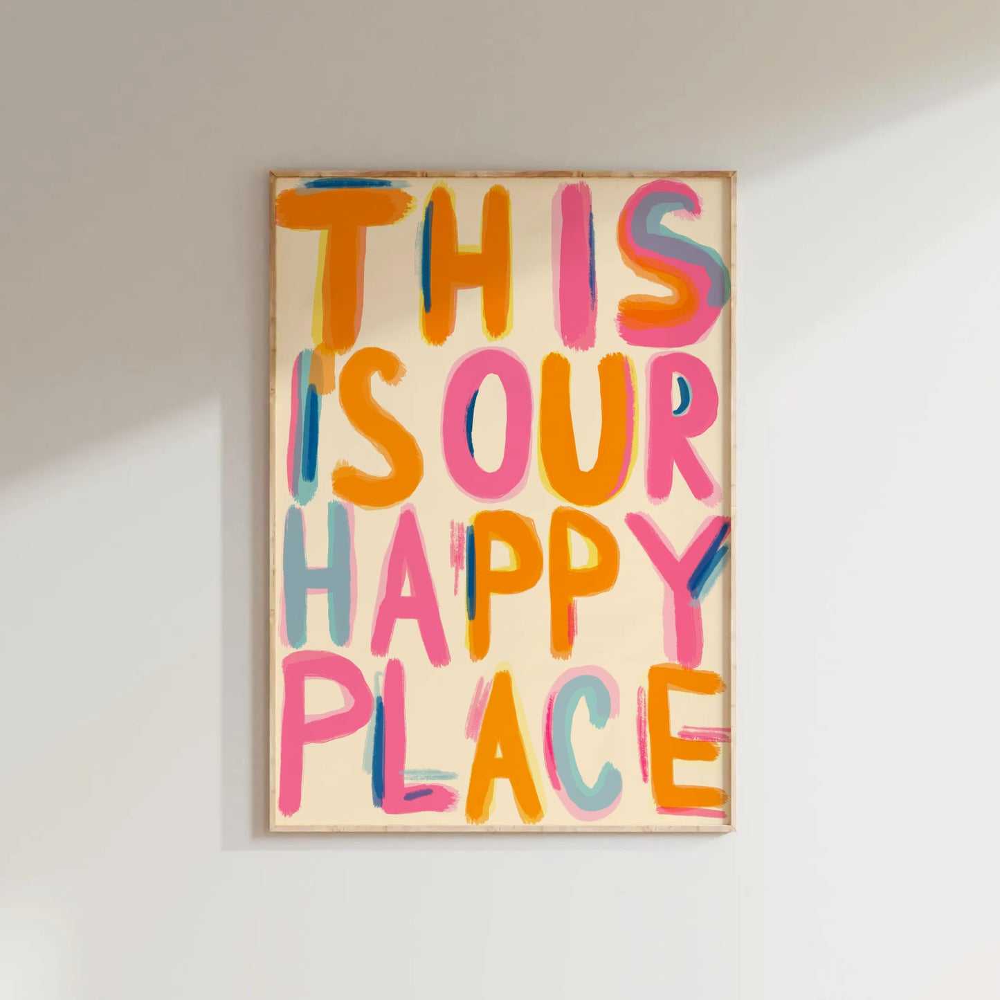 This Is Our Happy Place Print