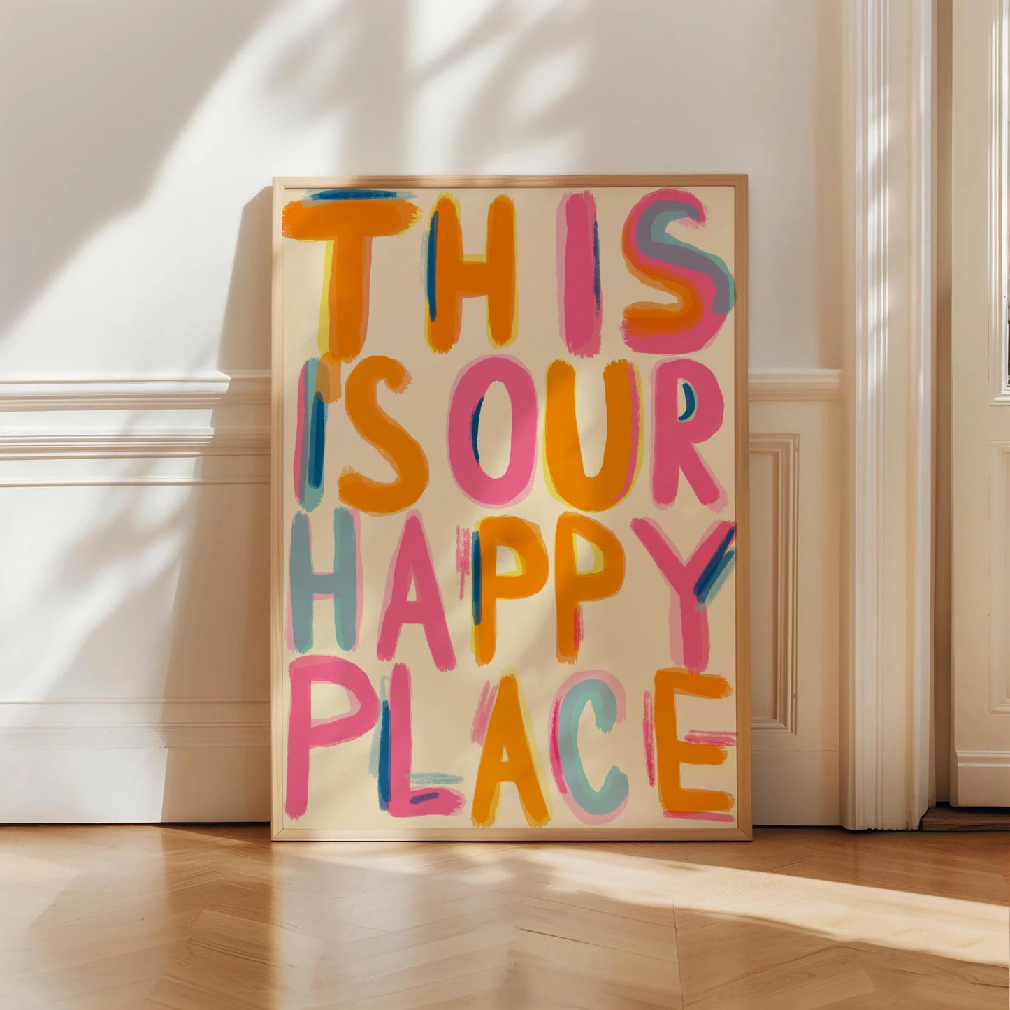 This Is Our Happy Place Print