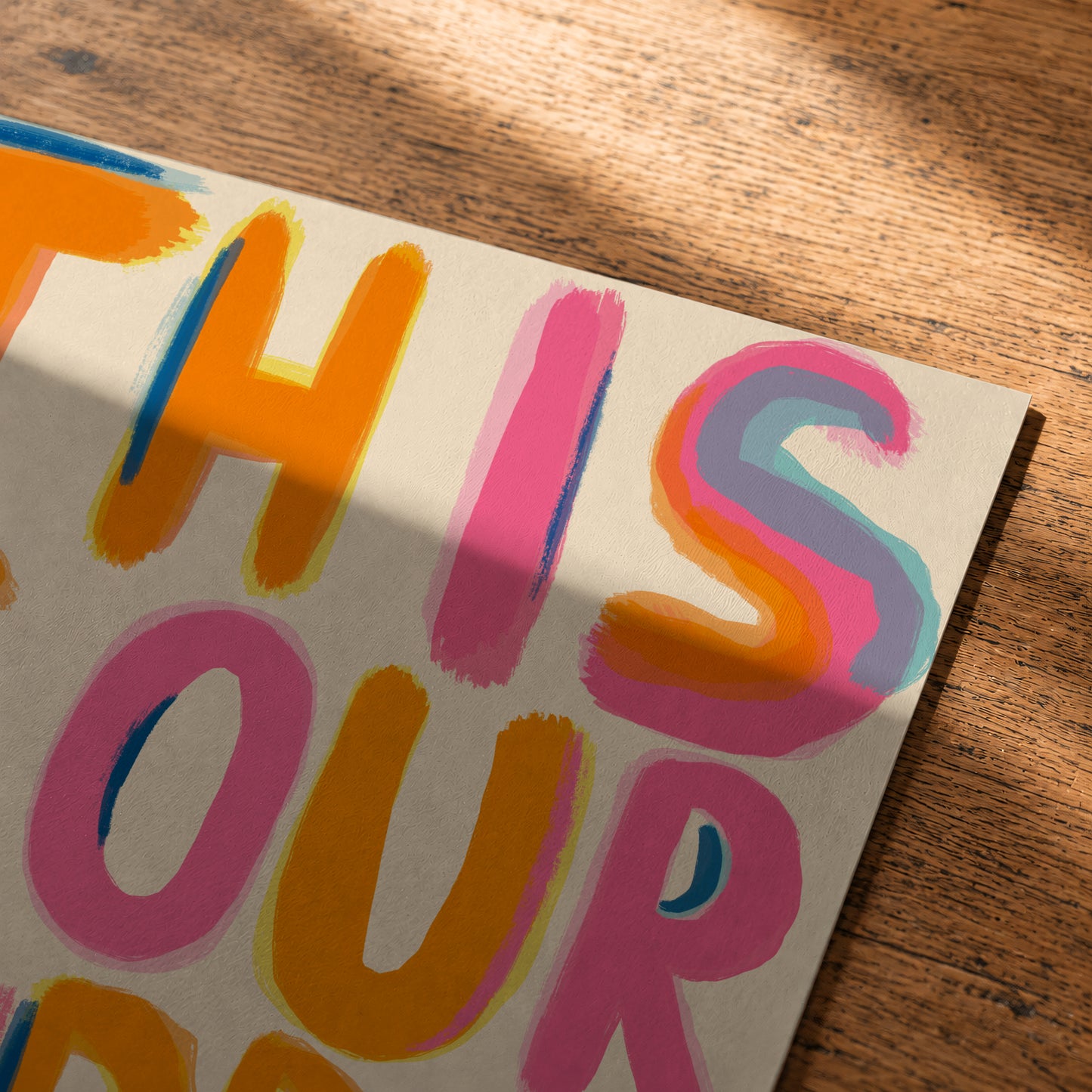 This Is Our Happy Place Print
